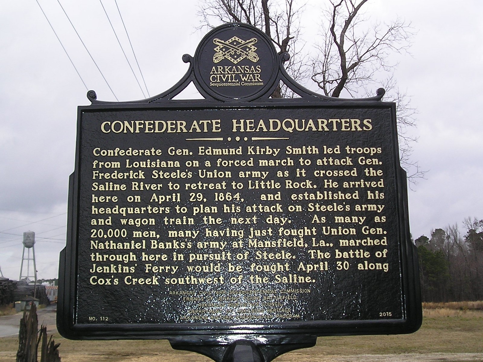Confederate Headquarters Marker