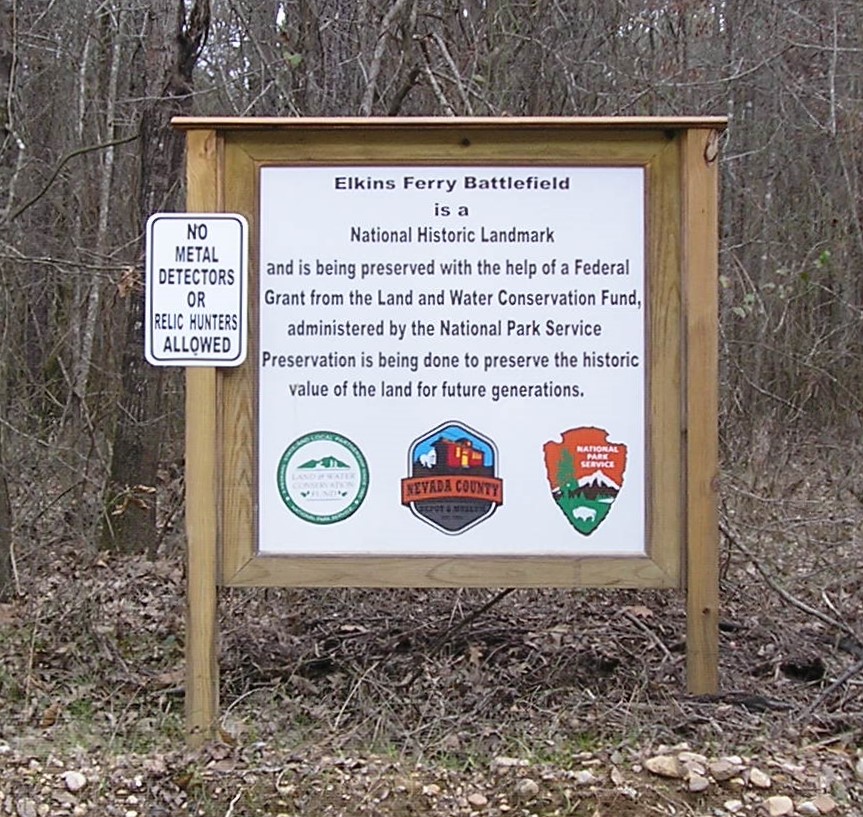 Elkins' Ferry Battlefield as a National Historic Landmark