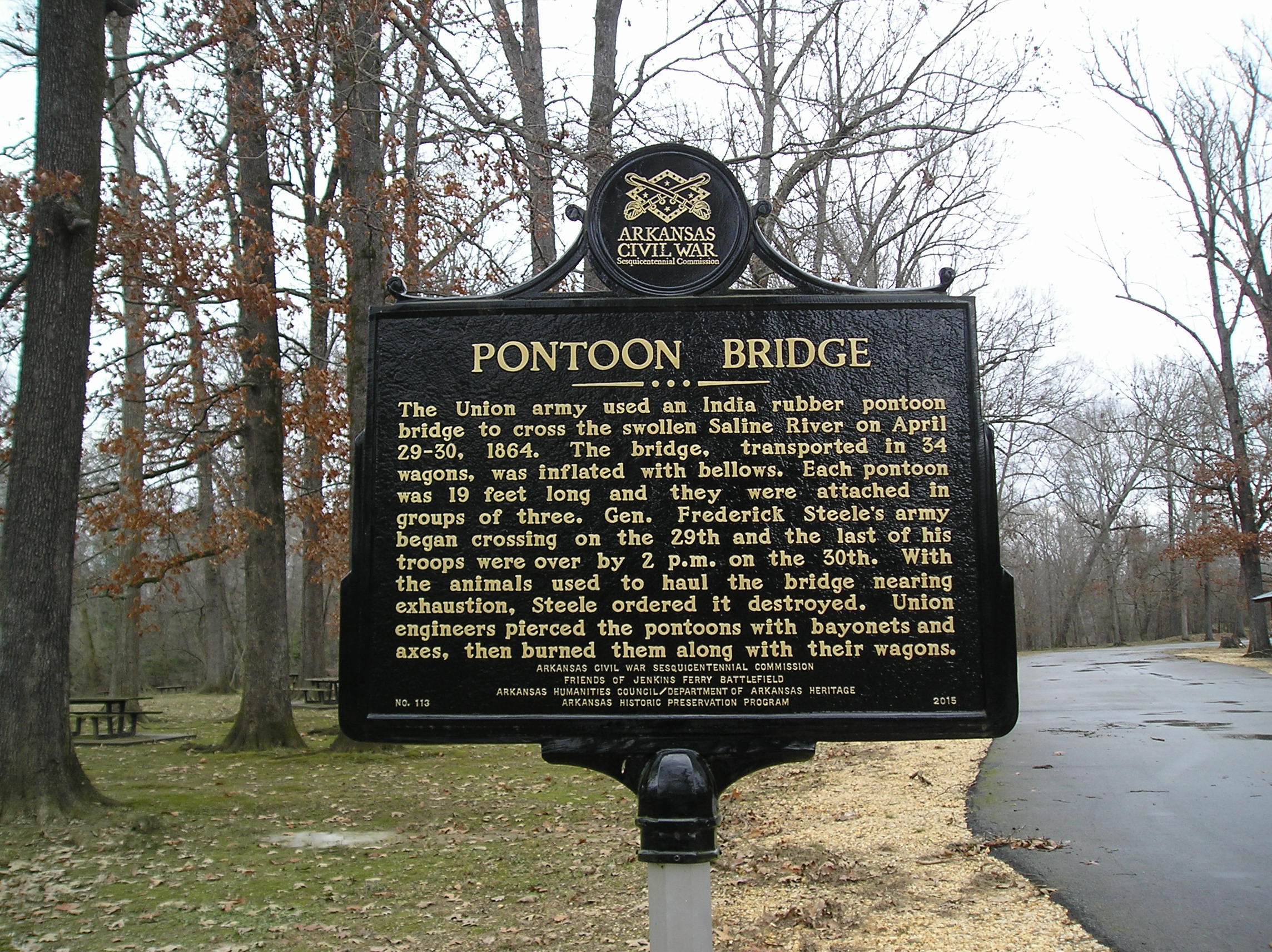 Pontoon Bridge Marker