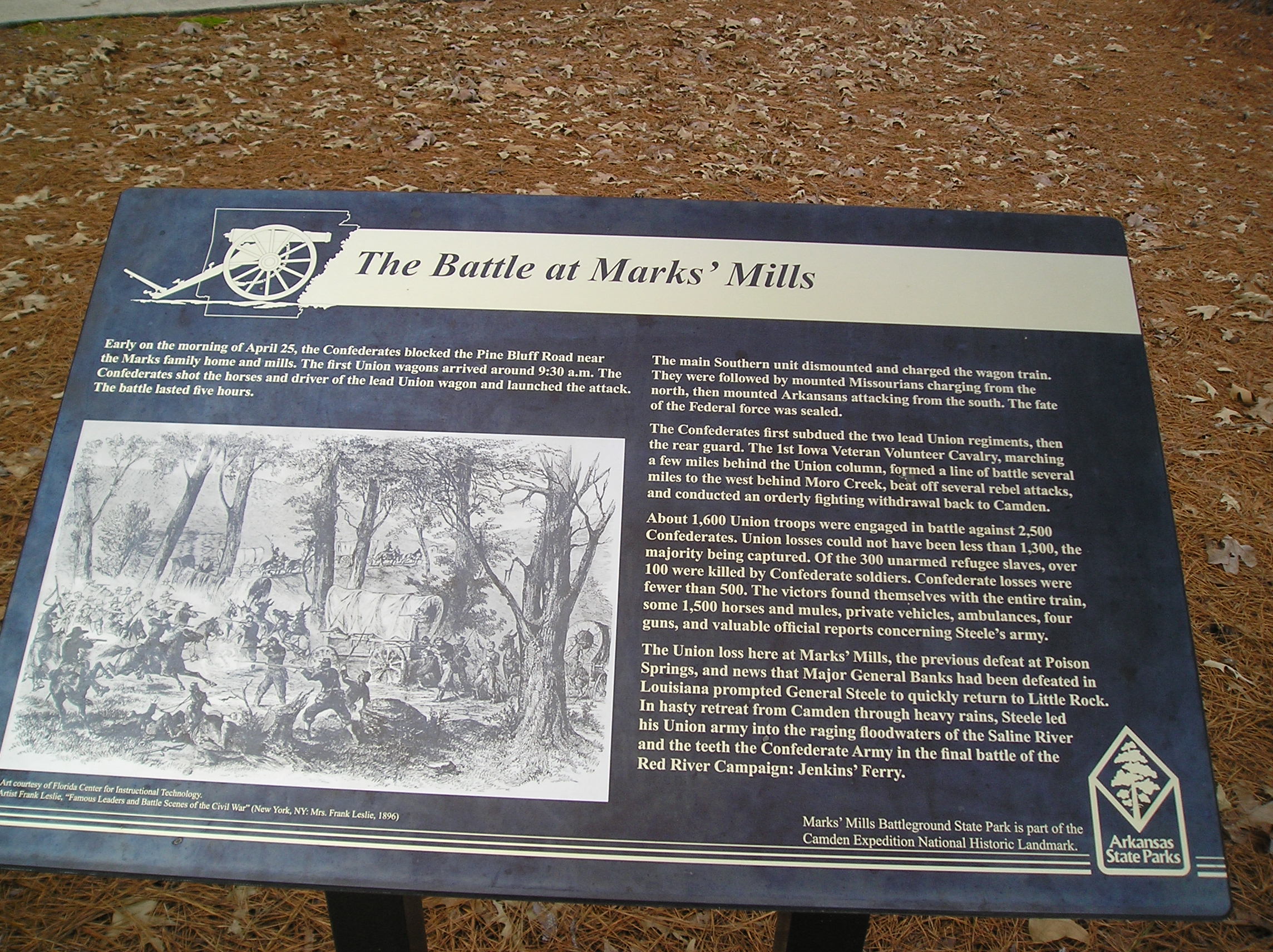 The Battle at Marks' Mills