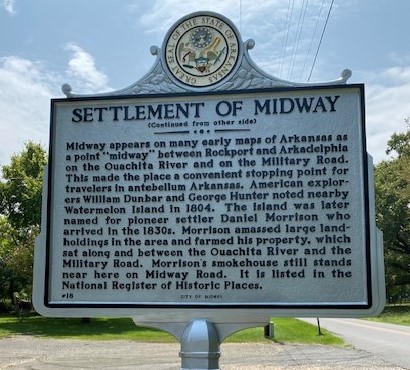 Settlement of Midway Marker