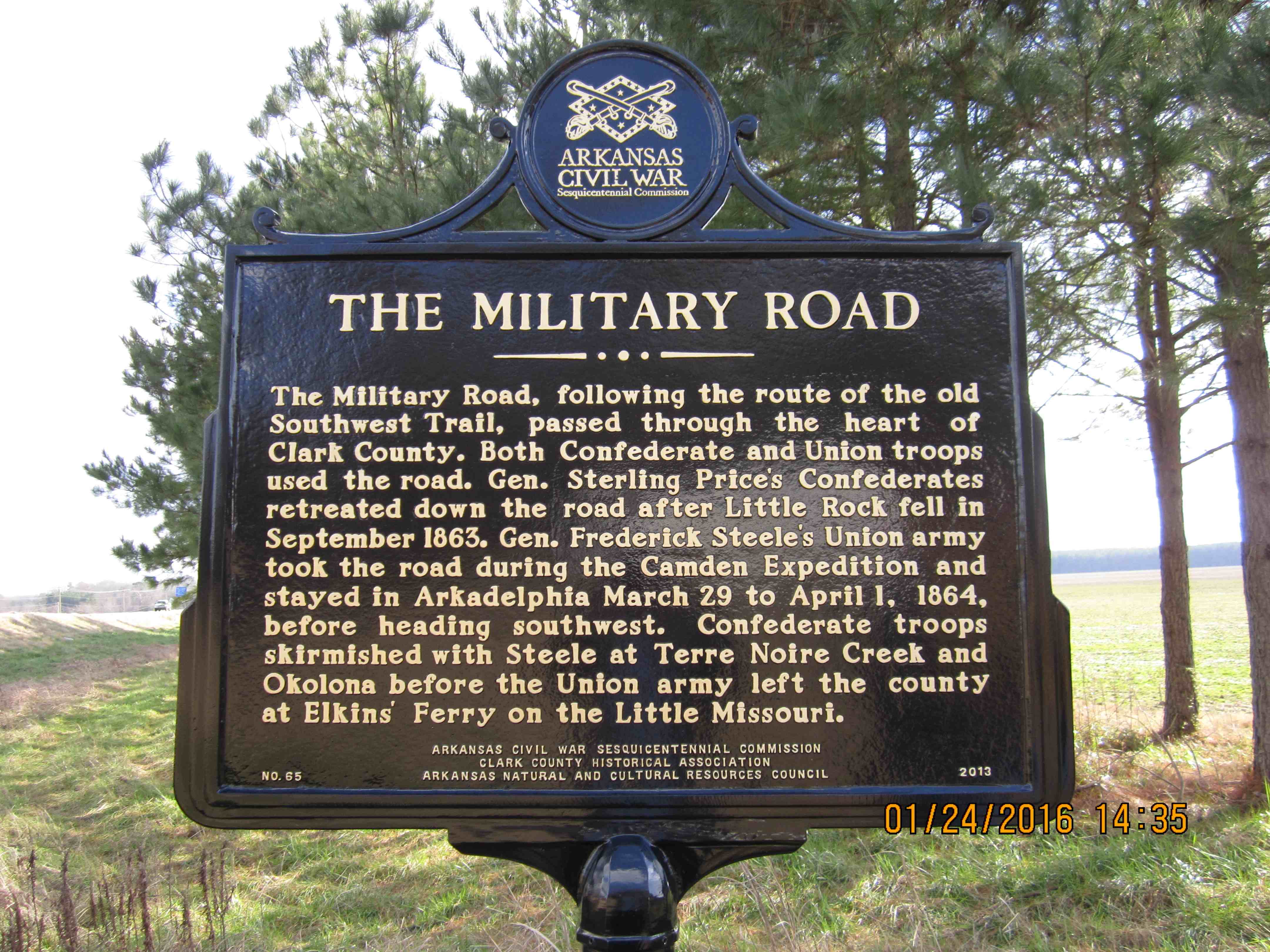  The Military Road Marker