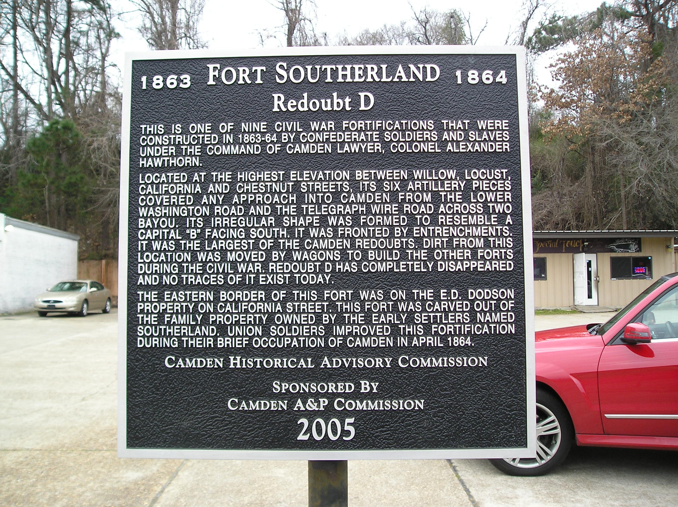Redoubt D - Fort Southerland