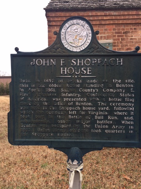 John F. Shoppach House Marker