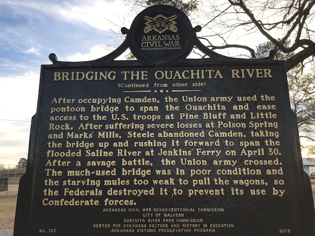 Bridging the Ouachita River Marker 