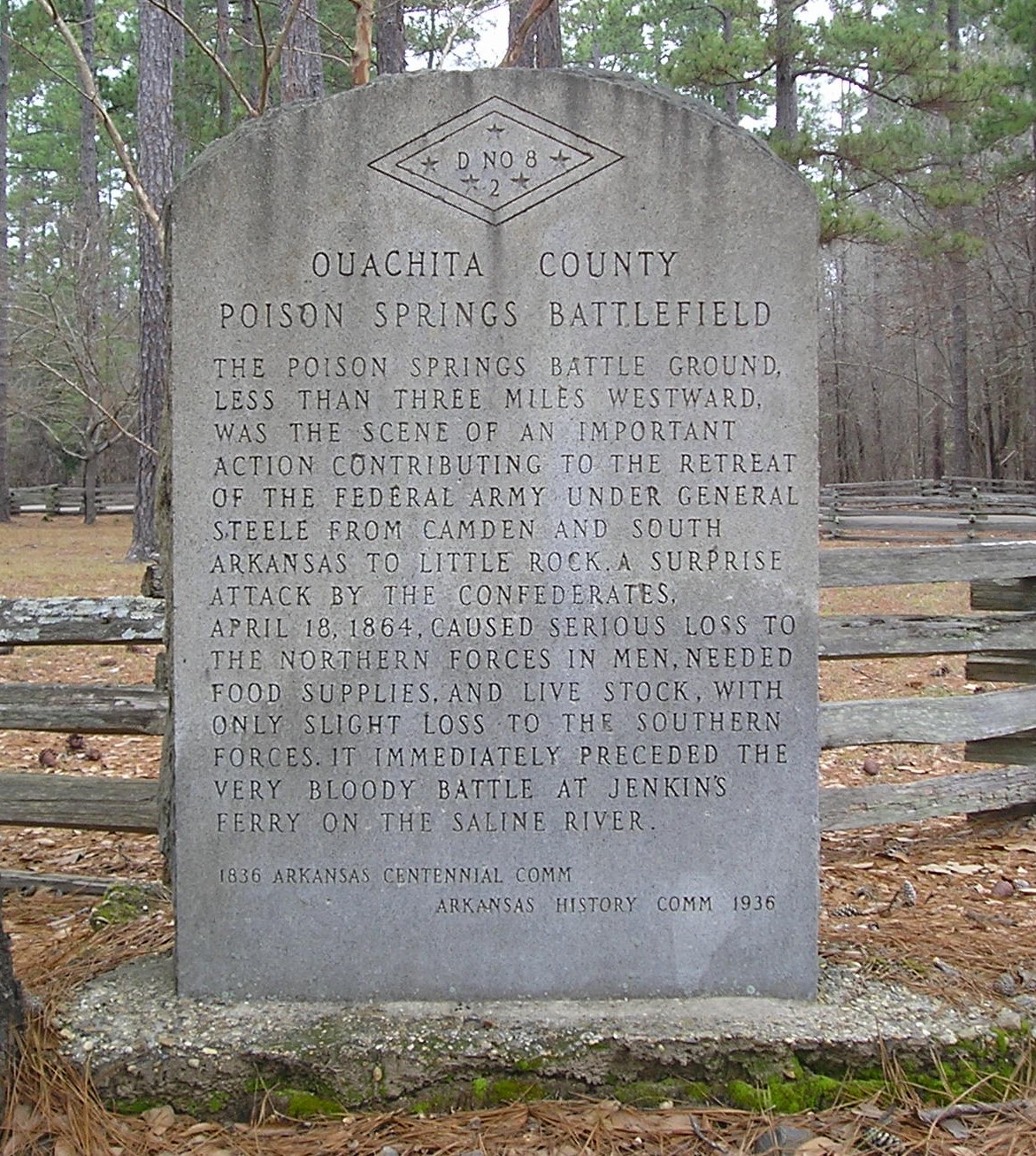 Poison Spring Marker (1936)