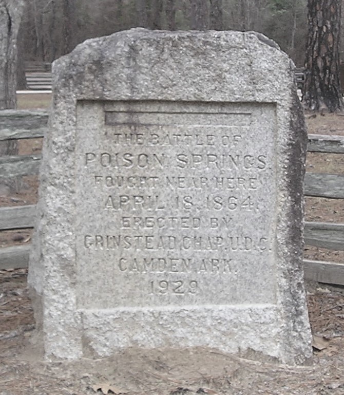 Poison Spring Marker (1929)